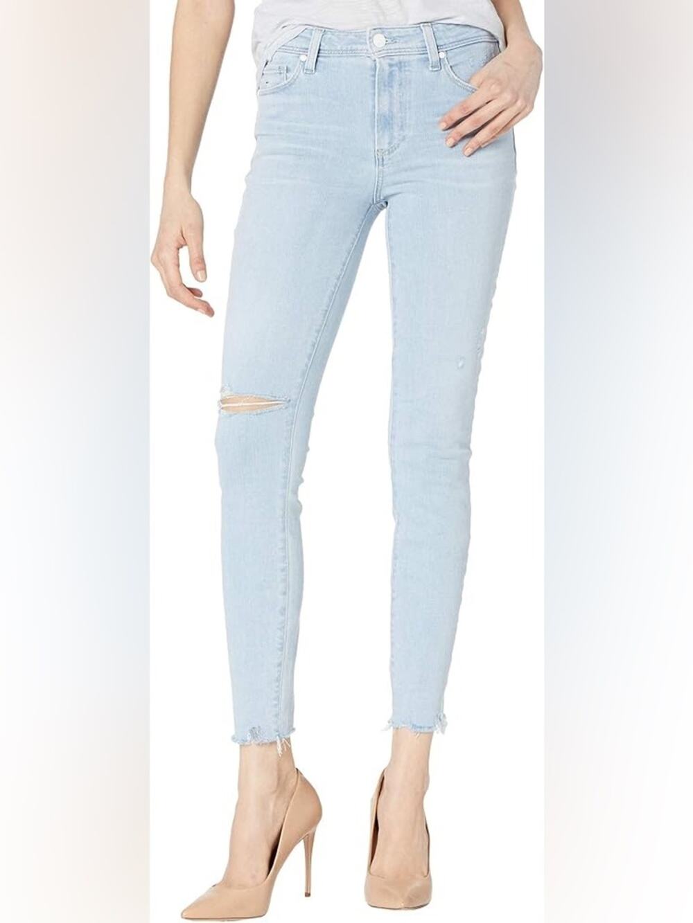 PAIGE Hoxton Ankle Slim Jeans Size 32 Nwot